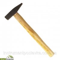 Молоток слесарный 100г. с деревянной ручкой Intertool HT-0211