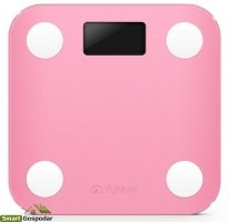 Весы YUNMAI mini health smart scales Pink