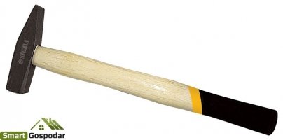 Молоток 800г слесарный деревянная ручка (дуб) sigma 4316381
